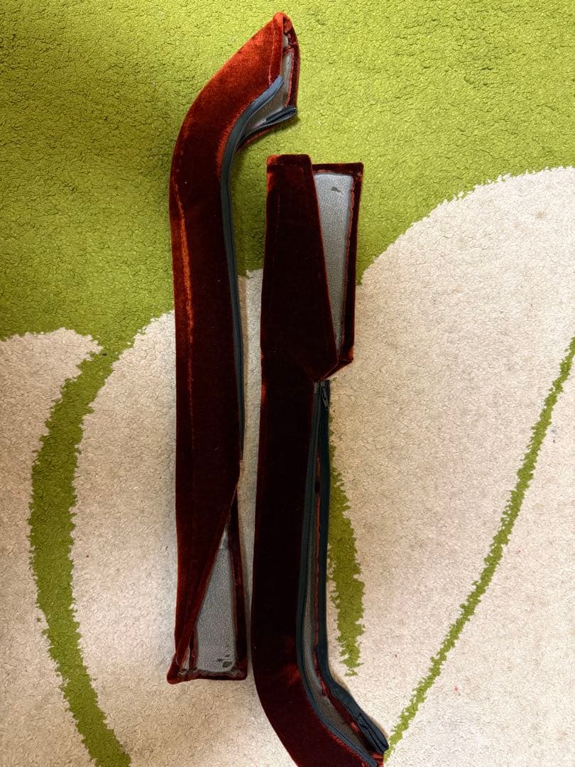 17スーパーグレート用 ドアハンドルカバー　モケットフラワー