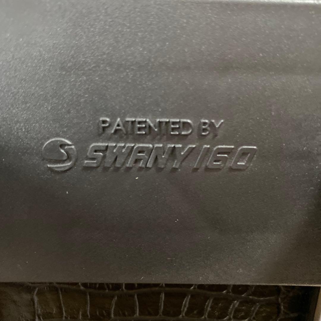 スワニー　キャリーケース クロコダイル型押し　18L スーツケース　トランク