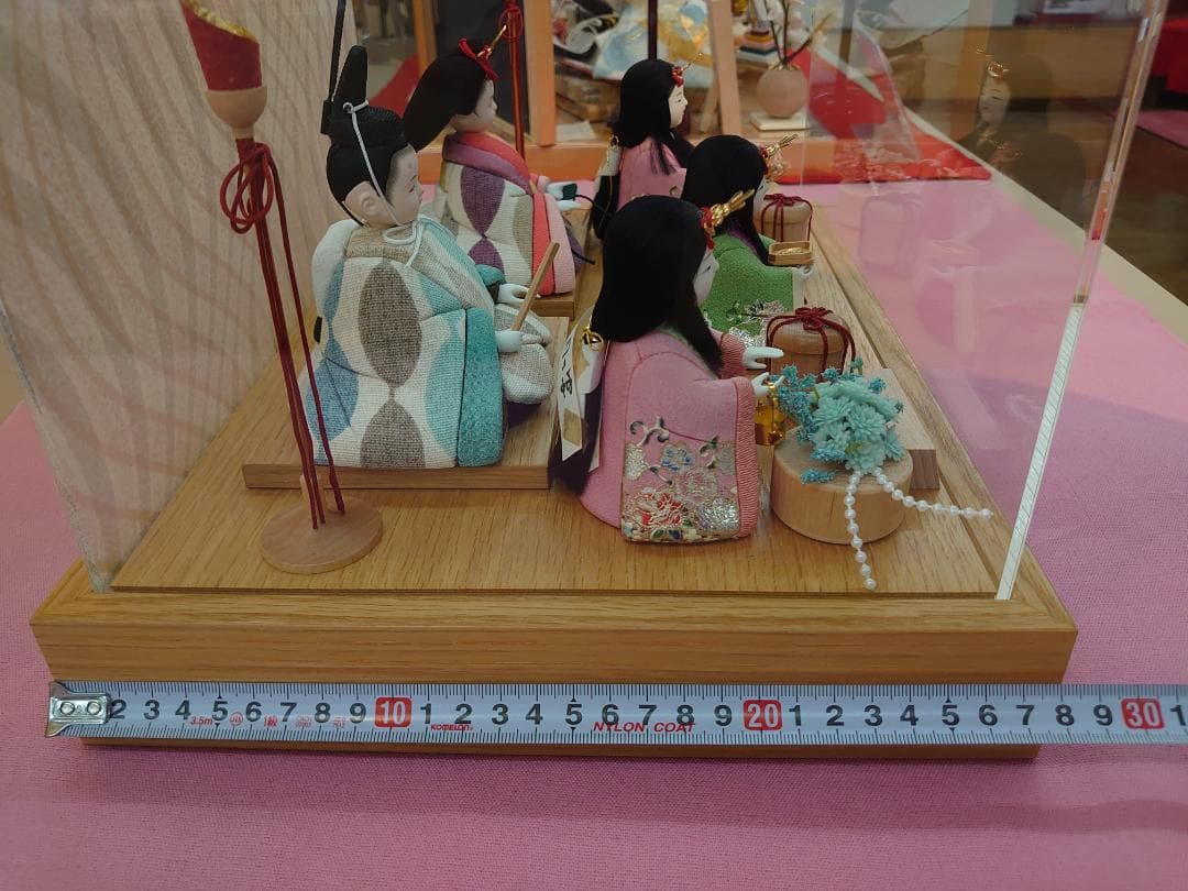 ●木目込み人形　●三人官女　●新品