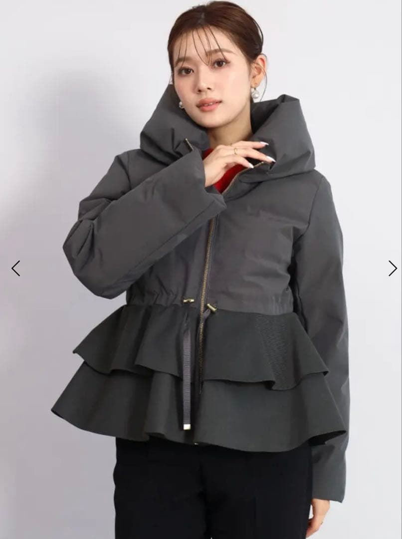 新品未使用　FENNEL ペプラムダウンジャケット