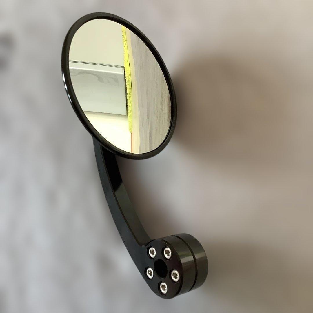 デイトナHIGHSIDER バーエンドミラー MONTANA EVO ブラック