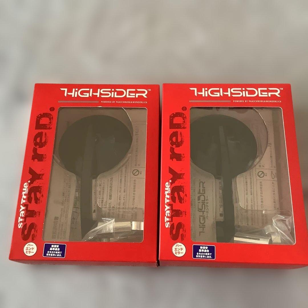 デイトナHIGHSIDER バーエンドミラー MONTANA EVO ブラック