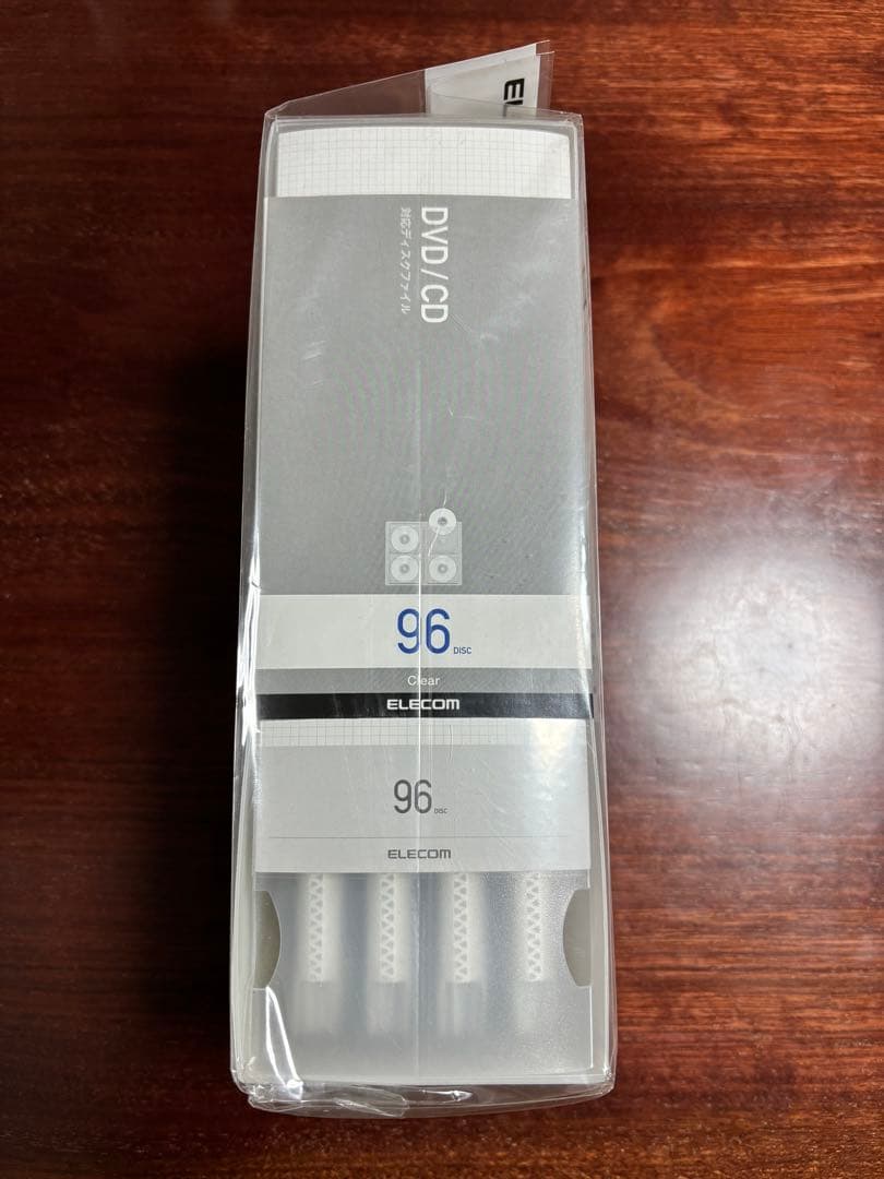 エレコム　DVD/CD対応ディスクファイル(48枚4個、72枚6個、96枚4個)