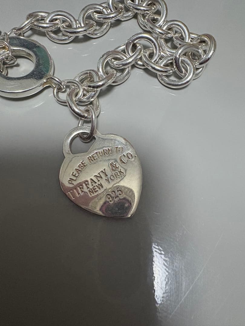 TIFFANY&Co.リターントゥティファニーハートタグブレスレットシルバ925