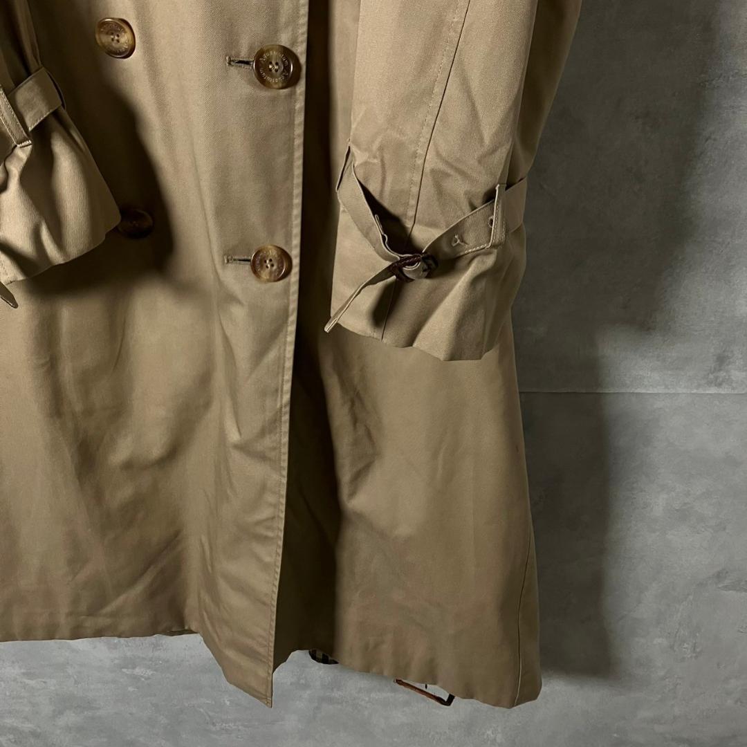 Aquascutum 裏地チェック トレンチコート イングランド製 N488