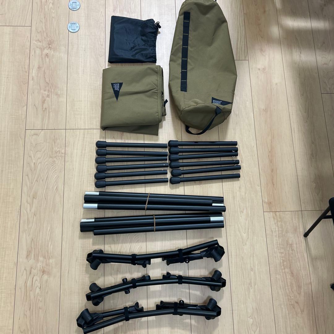 BROOKLYN OUTDOOR COMPANY 2Way コット カーキ