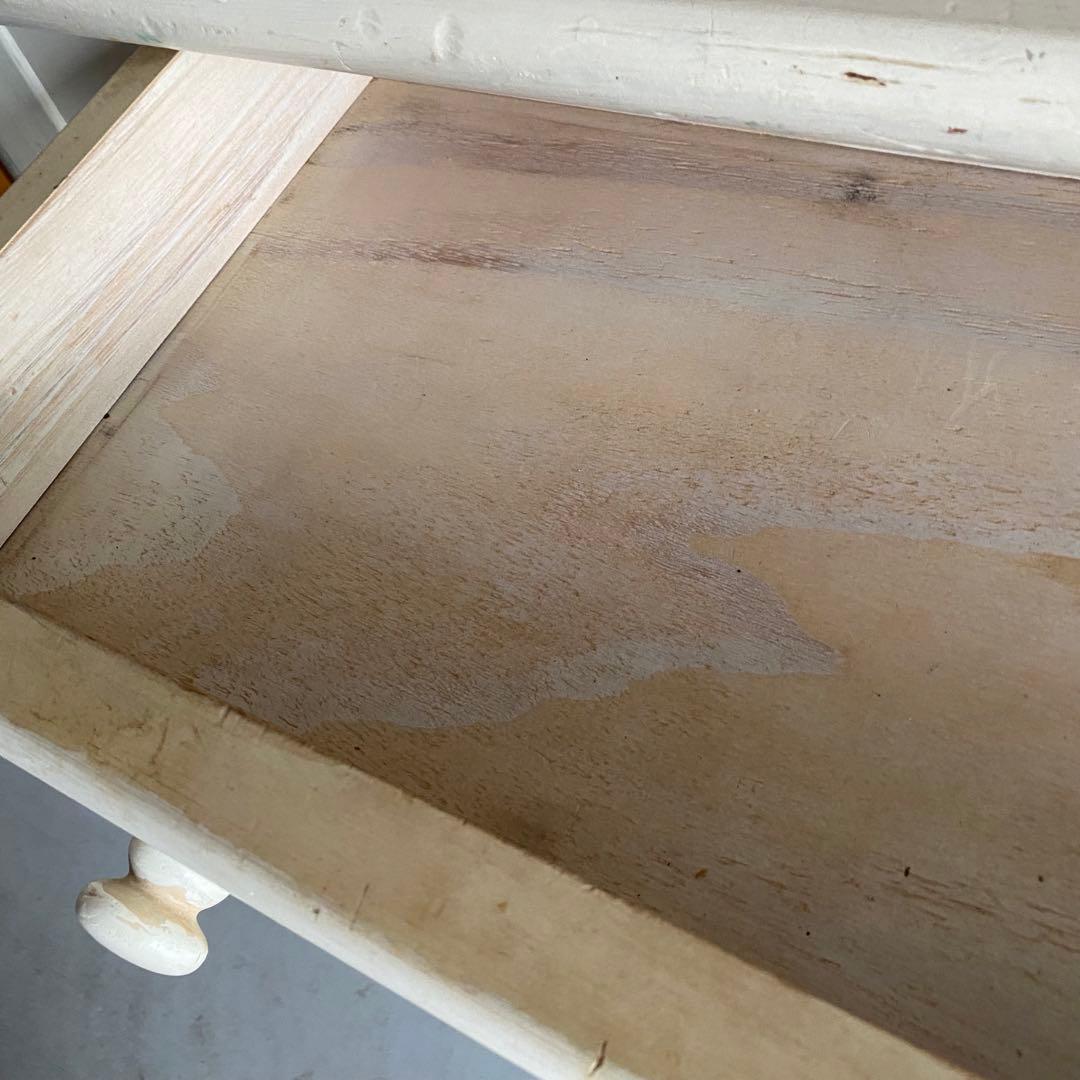 タイルトップ　コンソールテーブル　フレンチカントリー　シャビー　ヴィンテージ