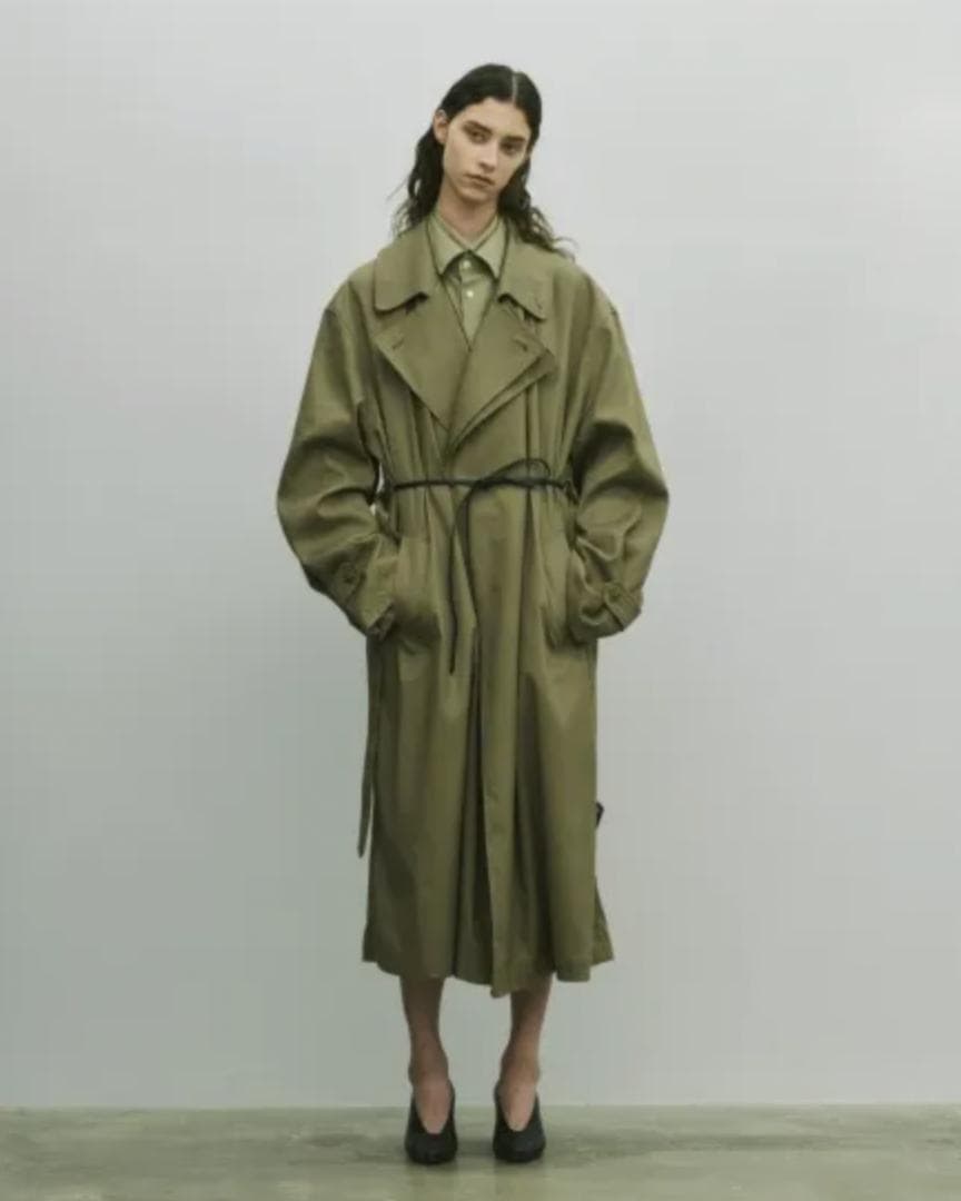 チ*k様 stein DOUBLE LAPELED TIELOCKEN COAT