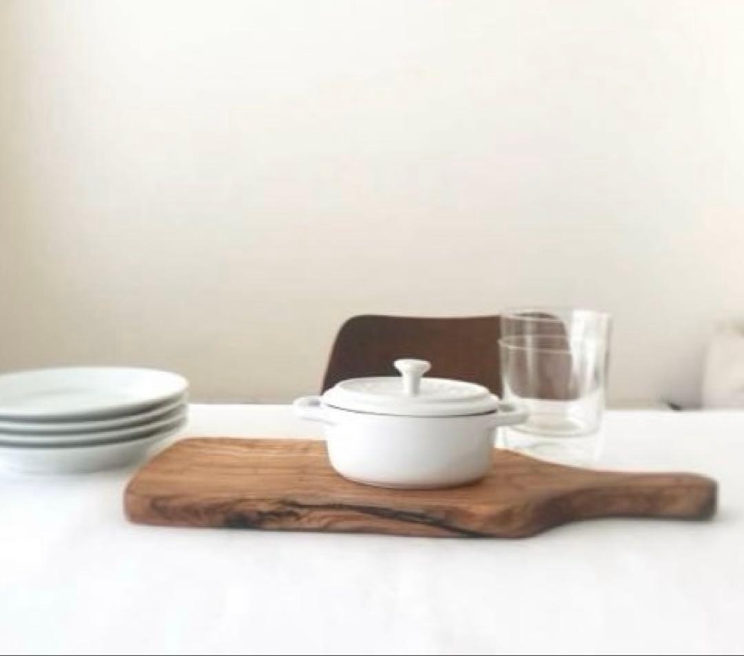 SOUPs ハンドルつきオリーブボード　ストウブ ミニココット セット［未使用］