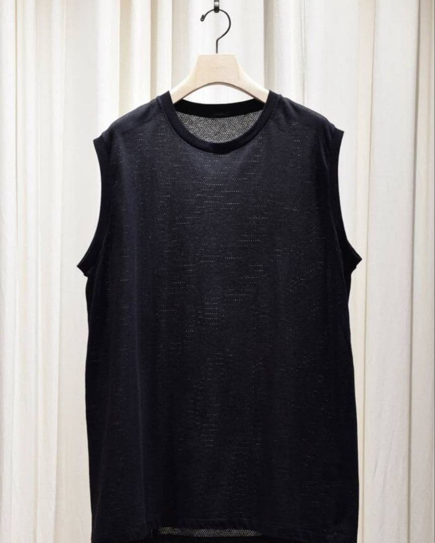 COMOLI ウールメッシュ ノースリーブ サイズ 3