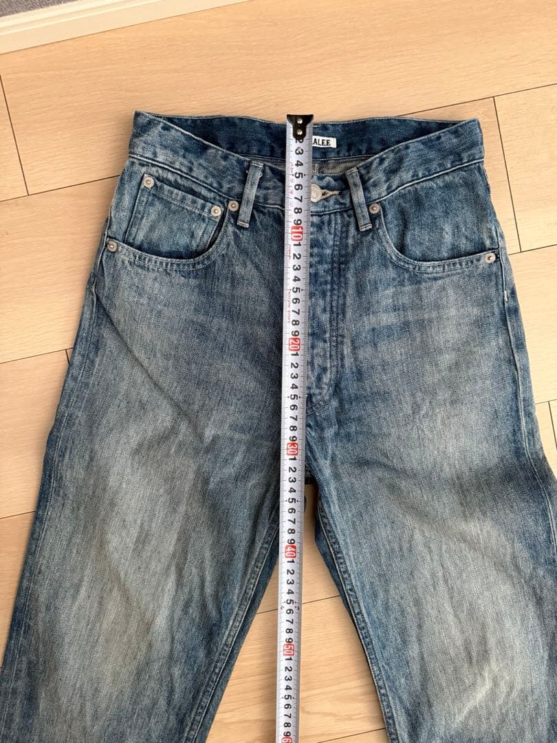 パンツ SELVEDGE FADED LIGHT DENIM NARROW PANTS