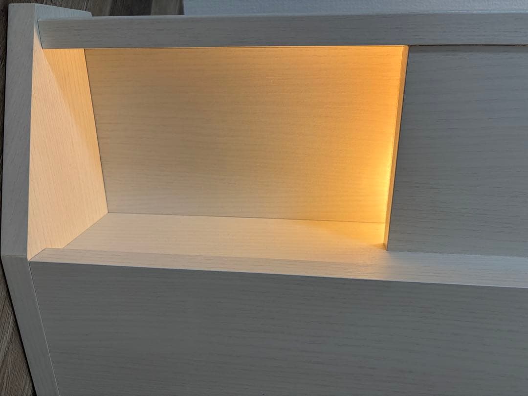 【 ニトリ 】シングルベッドフレーム アザン3深型 ＊説明書付