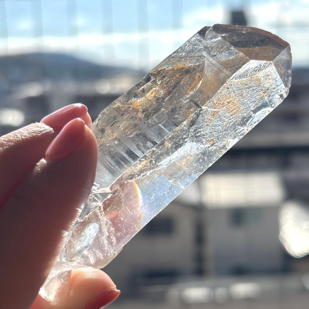 高品質透明♡コロンビア産レムリアンシードクリスタル♡大きめ119g