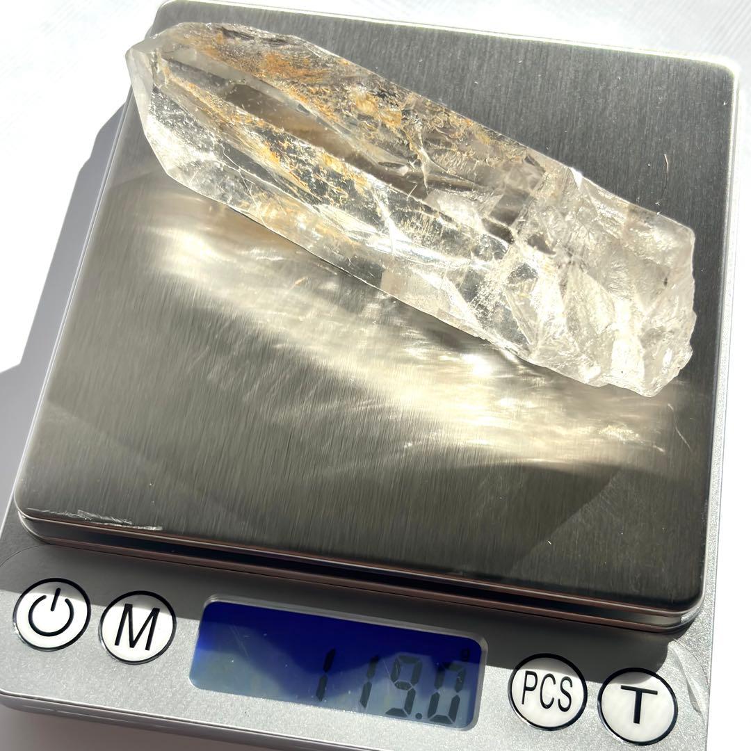 高品質透明♡コロンビア産レムリアンシードクリスタル♡大きめ119g