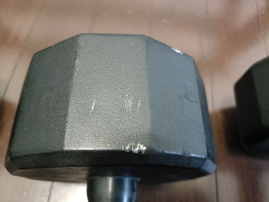 【発送不可・栃木県直接引取り限定】CAPダンベル10本ラック付き