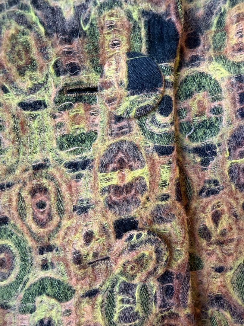 Christian Dior ファー付きロングコート 多色　36