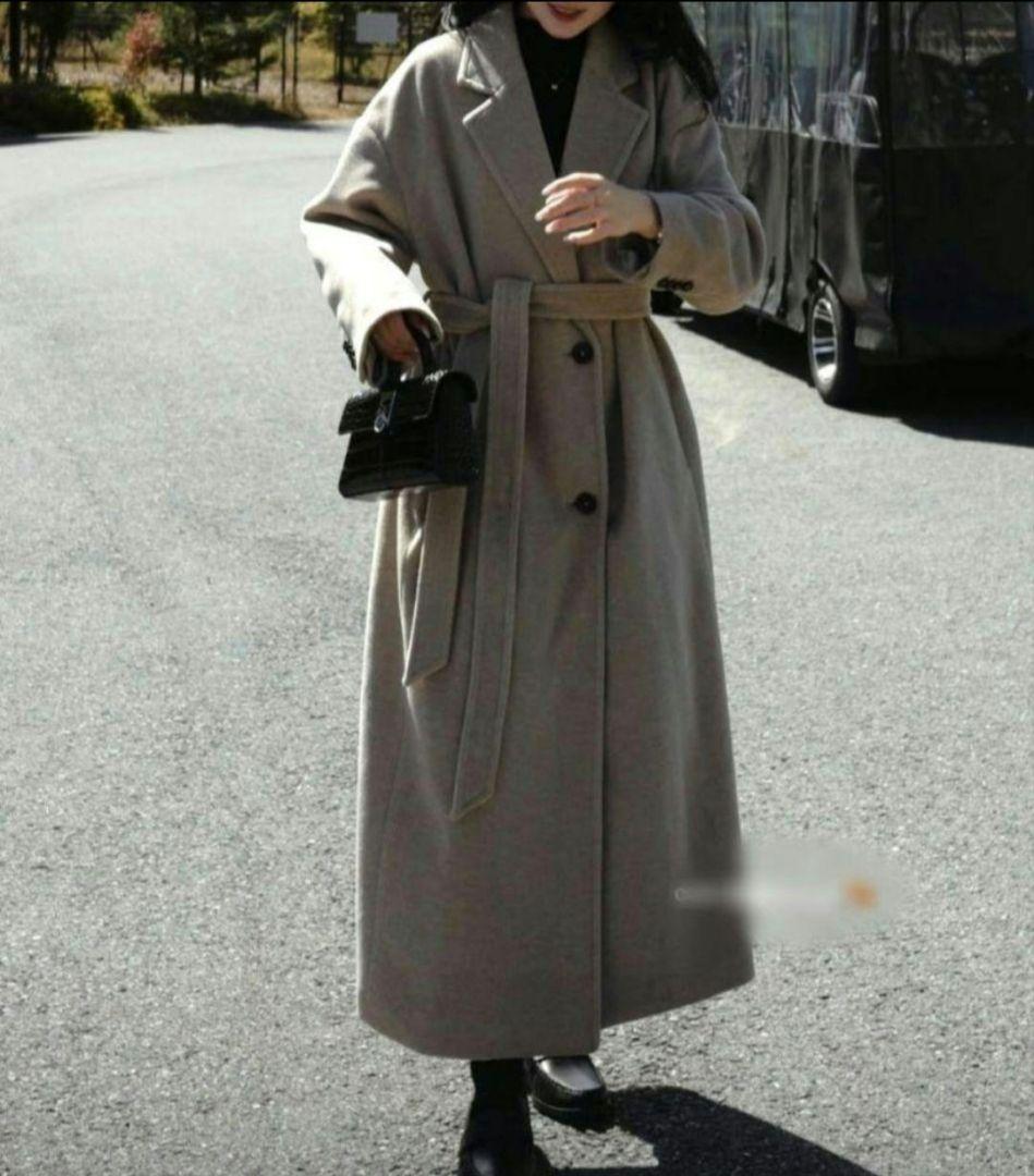 JilGrace ジルグレイス ベージュ フルロングコート 低身長 りぃさん