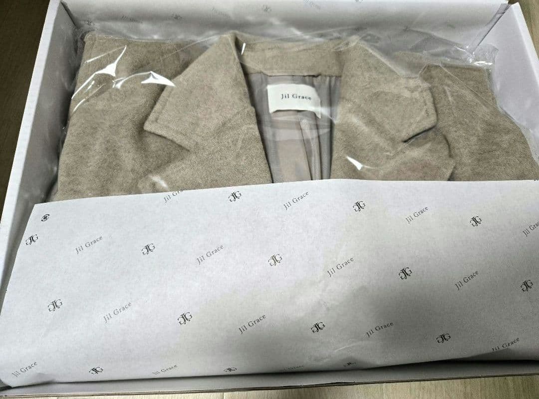 JilGrace ジルグレイス ベージュ フルロングコート 低身長 りぃさん