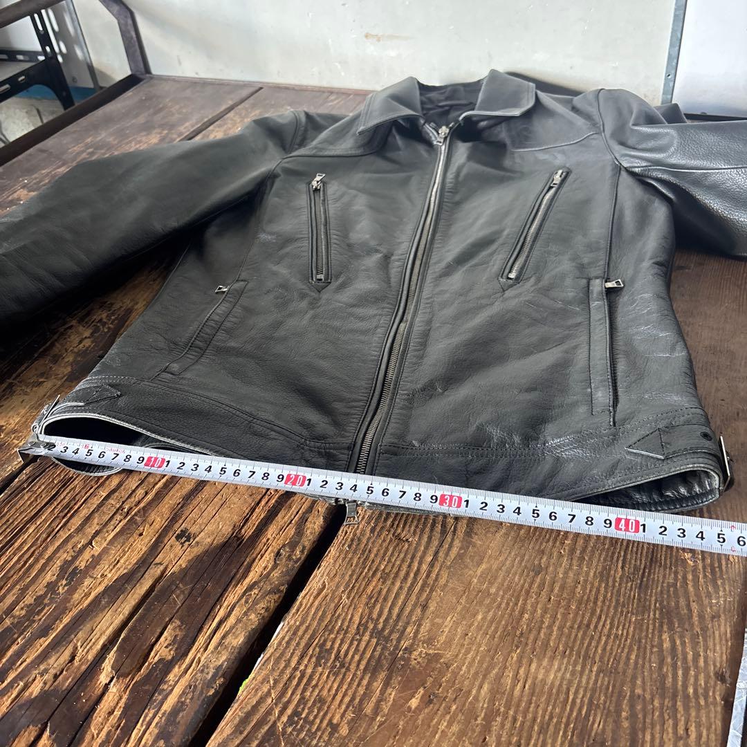 PS Paul Smith レザージャケット 牛革 シングルライダース