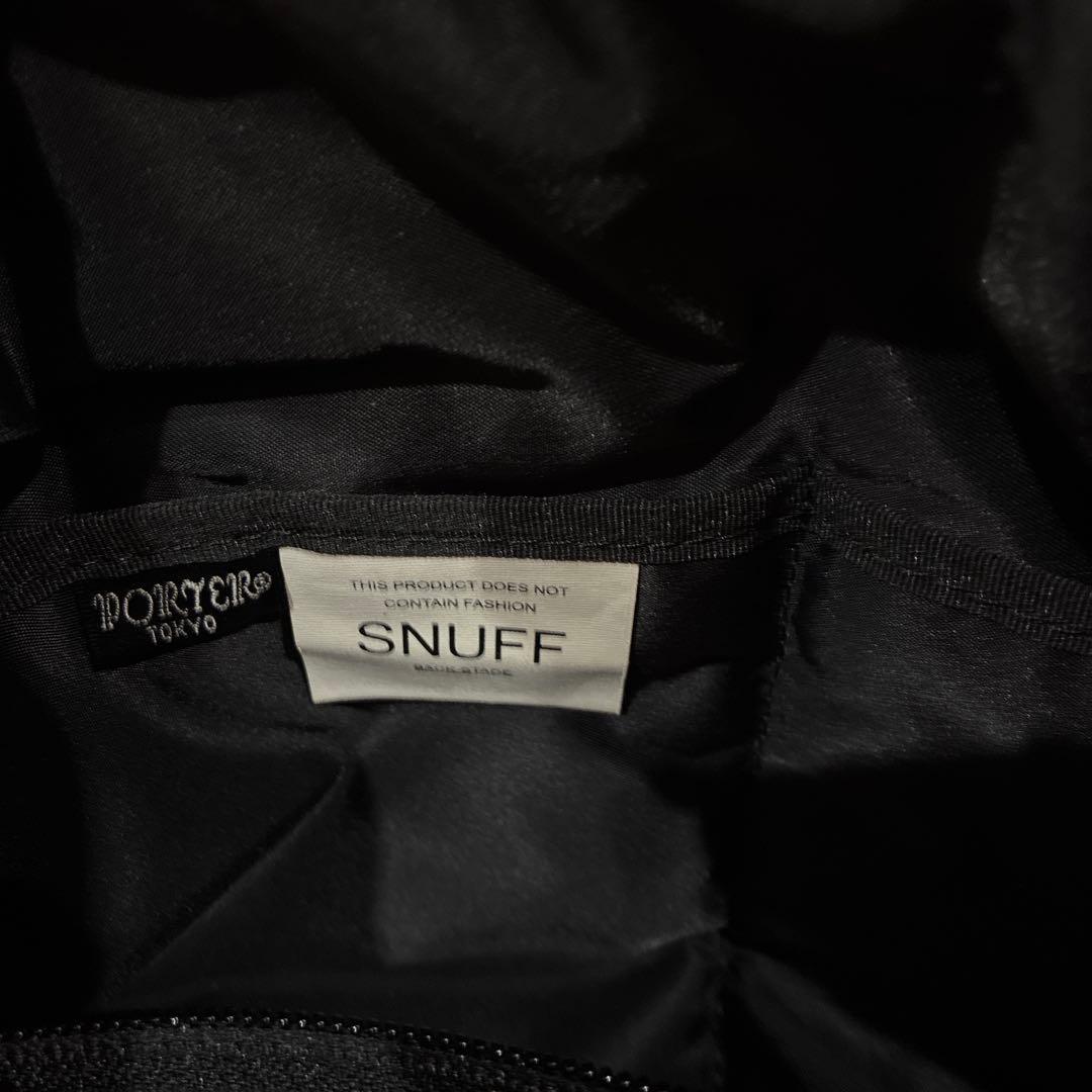 美品 PORTER×SNUFF コラボ キルティング バッグ レア