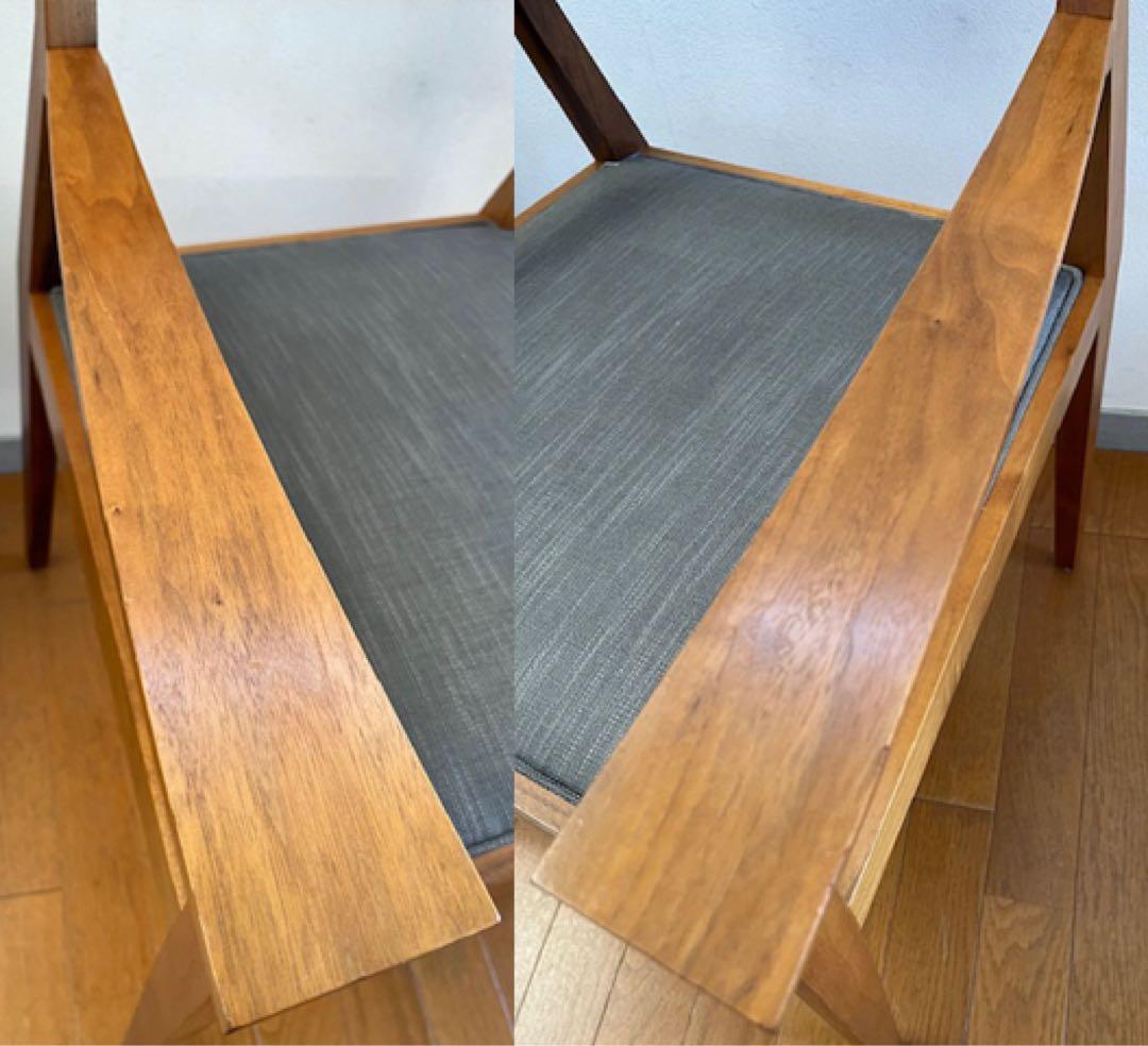 TIME&STYLE タイム&スタイル　VISION チェア　② ウォールナット