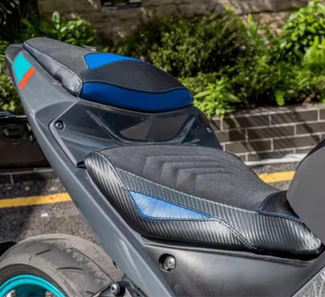 ヤマハ MT-25 03 YZF-R25 R3 カスタム用　フロントシート　灰色