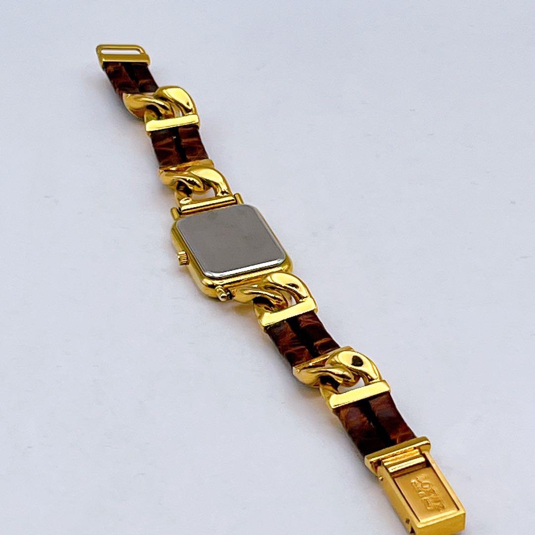 電池交換済み　ロエベ　レディース　腕時計　クォーツ