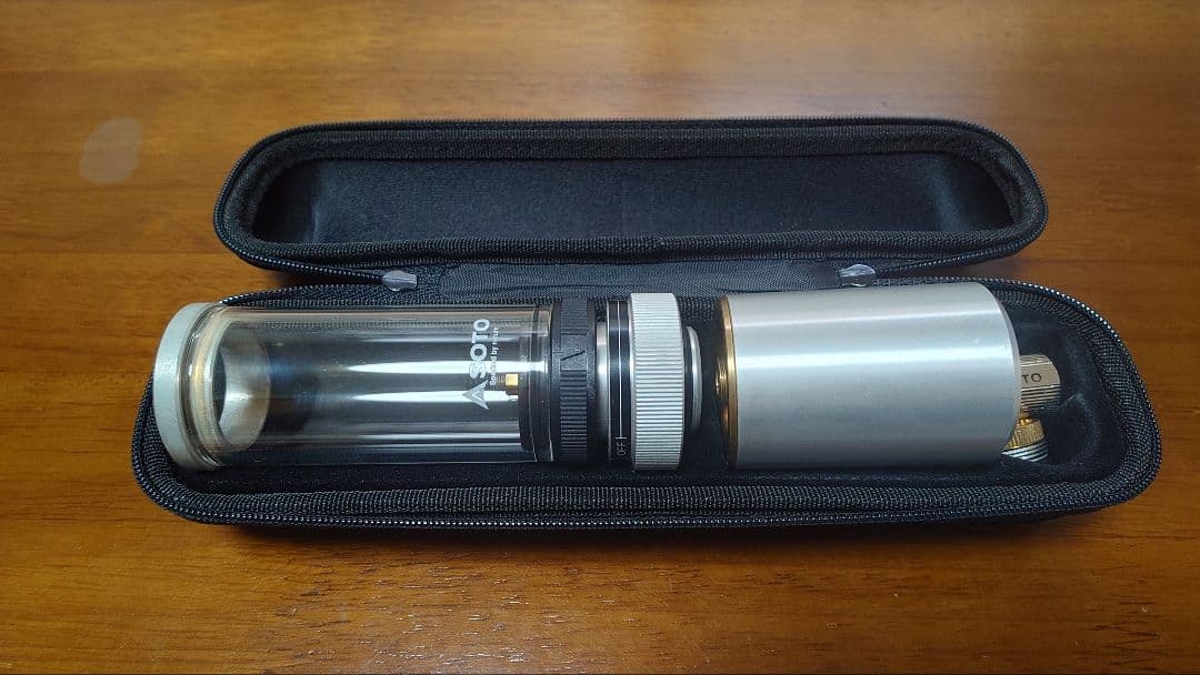 SOTO ひのと SOD-260 純正スタビライザー、純正フィルアダプター付き