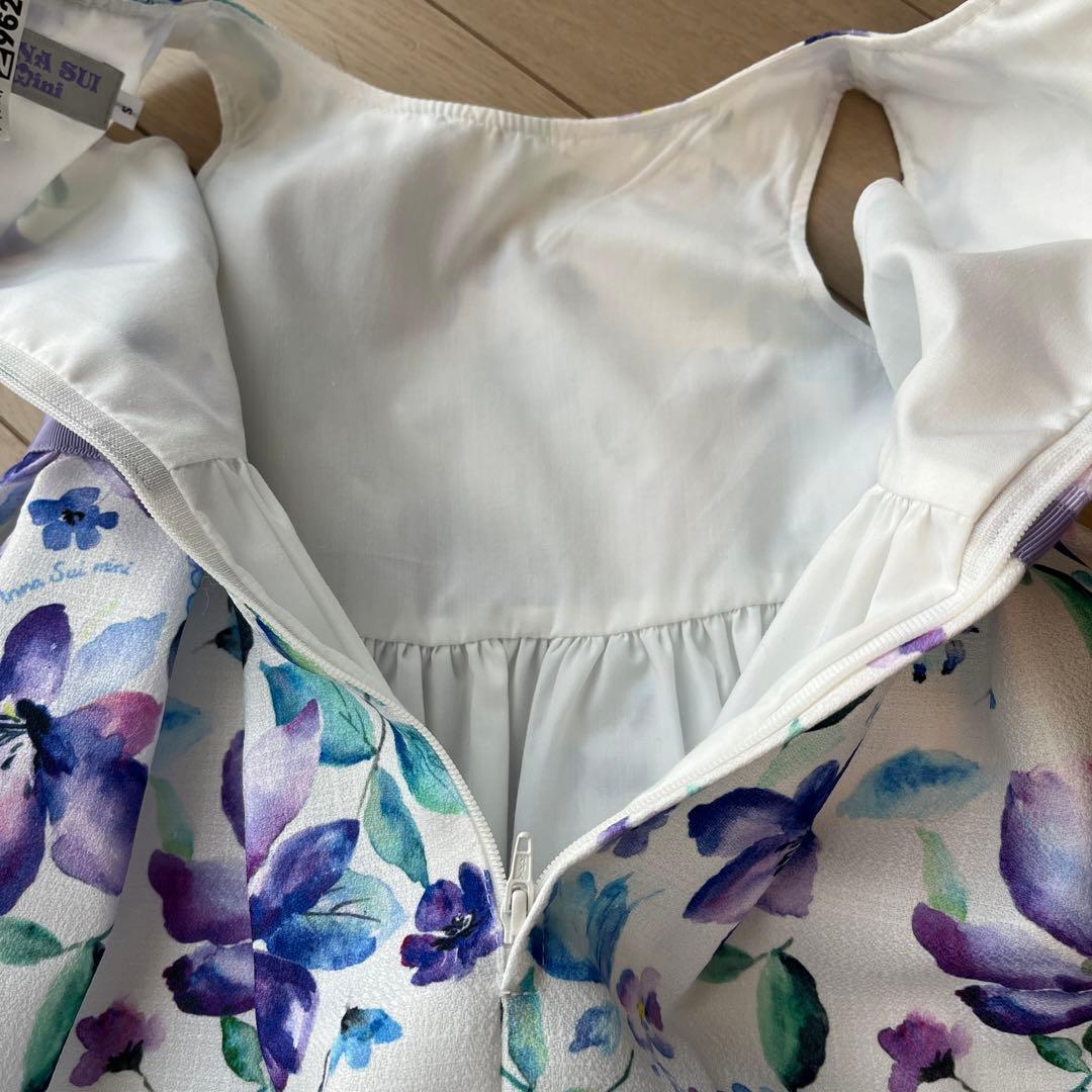 ANNA SUI mini　ワンピース　S　100 110 アナスイ　フォーマル