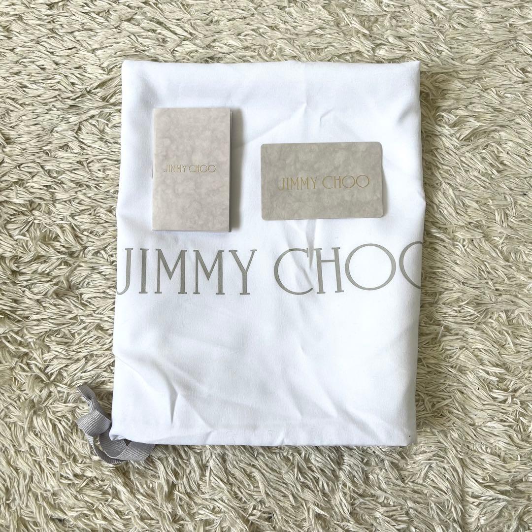 ジミーチュウ　トートバッグ　マーリ　レザー　黒　ブラック　肩掛け　ユニセックス