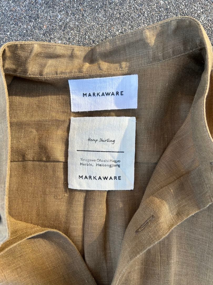 MARKAWARE comfort fit shirt セットアップ　サイズ2