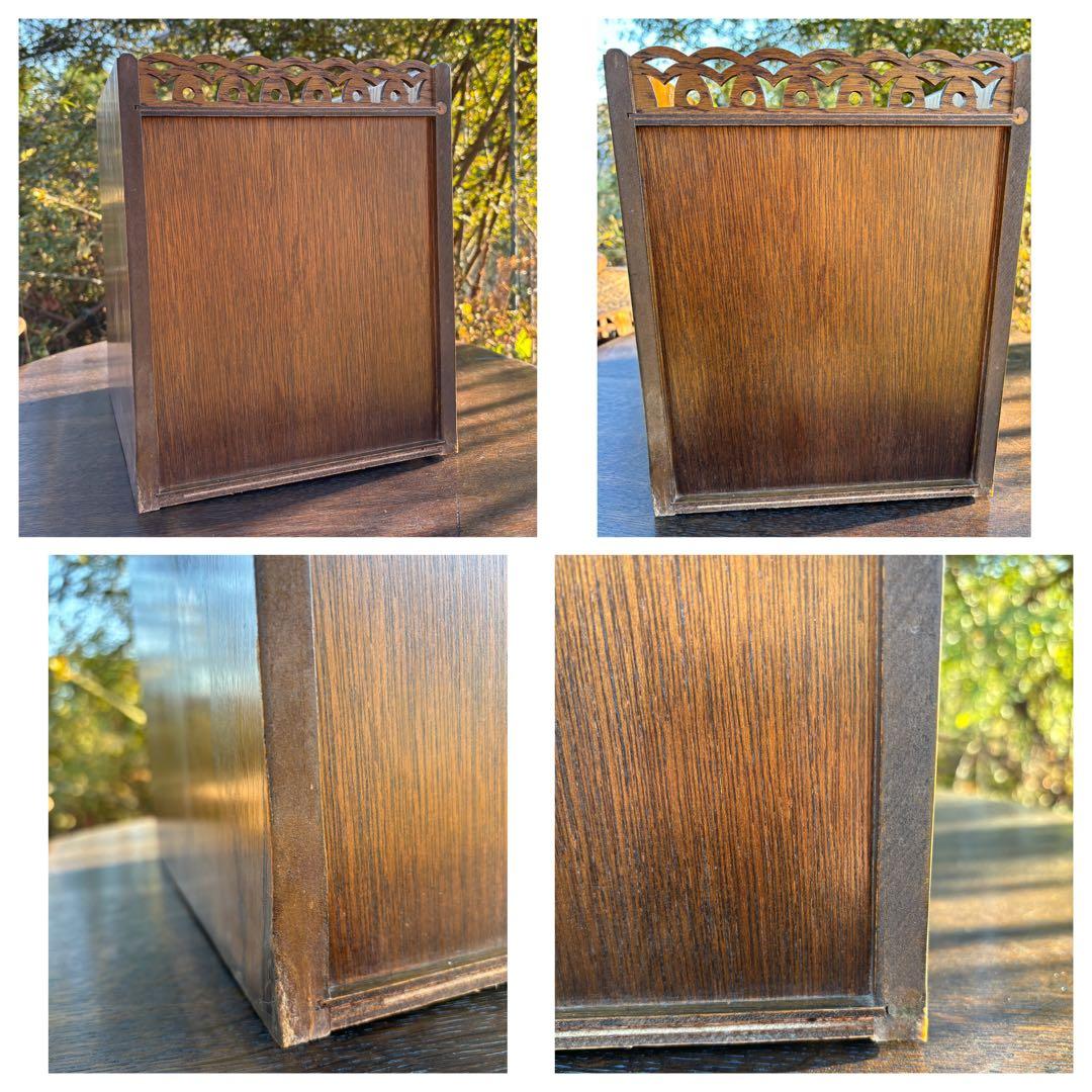 【難あり】パリの雑貨屋 4段 ミニチェスト 卓上 小物入れ 小引き出し