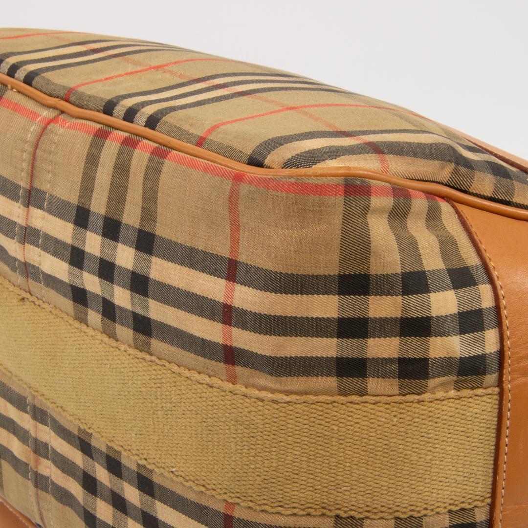 本物 バーバリー ショルダーバッグ メンズ レディース 茶色 斜め掛け チェック