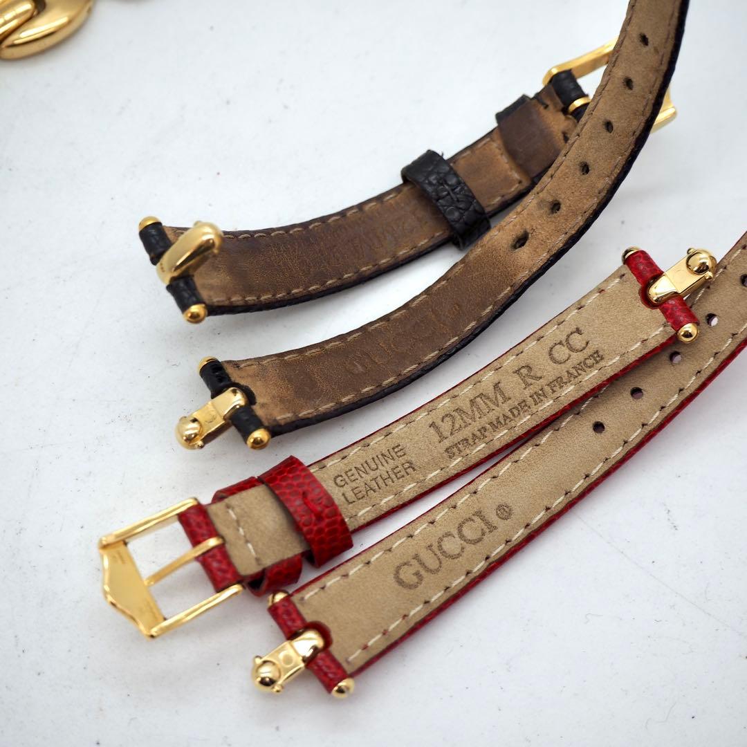 741 稼働 GUCCI 時計　レディース　1800L チェンジバンド　箱付き