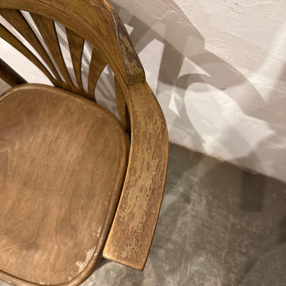 ヴィンテージ　ダイニングチェア　カフェチェア　アームチェア　2