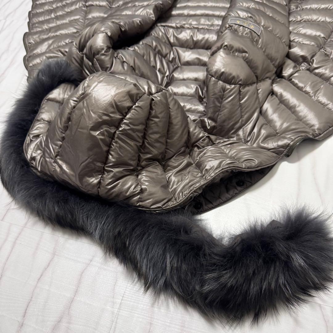 Lサイズ✨タトラス ISERA ダウンコート リバーシブル 4way ファー