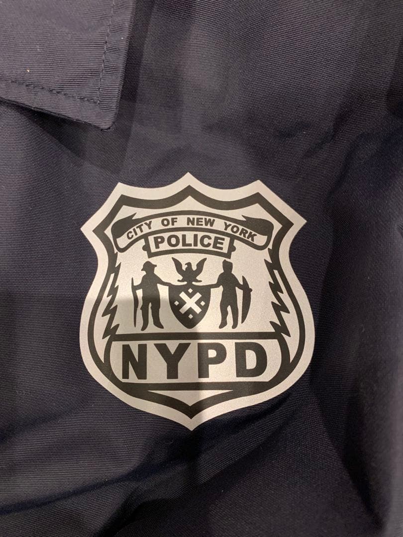 NYPD 実物　レイドジャケット　ポイントブランク　バッジ　ニューヨーク市警