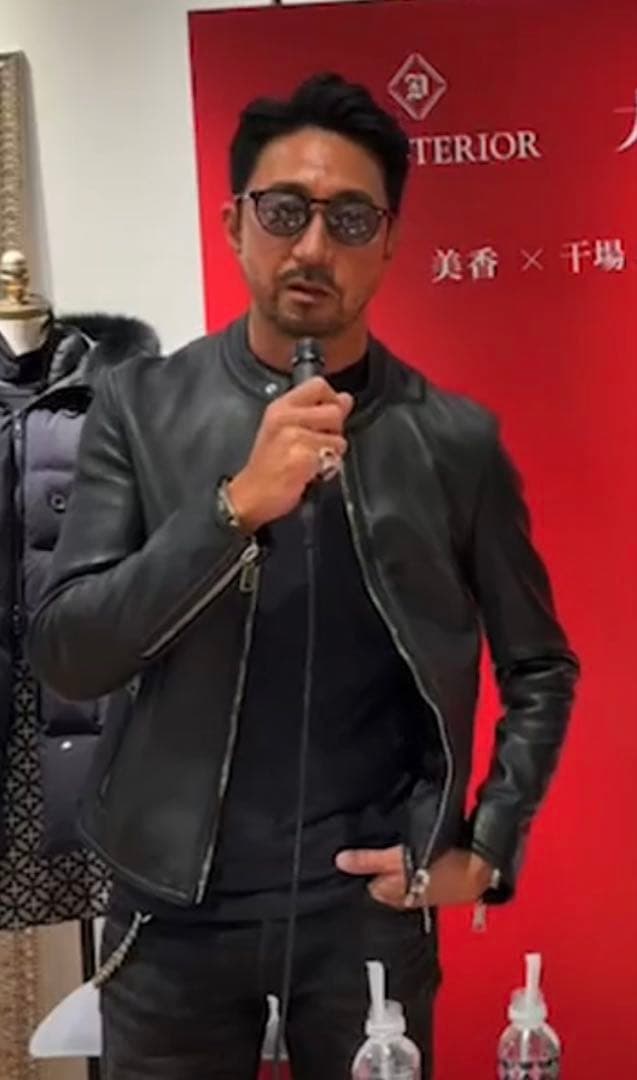 【干場義雅×DRESSTERIOR】　ライダースジャケット　定価118,800円