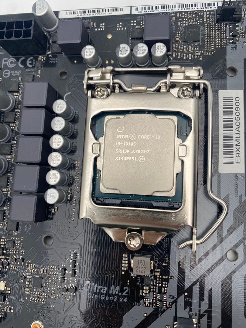 ASRock H510M Intel Core i3-10105セット