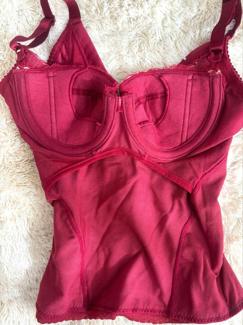 未使用✨カーヴィシャス限定色✨ロングブラジャー &ショートガードル