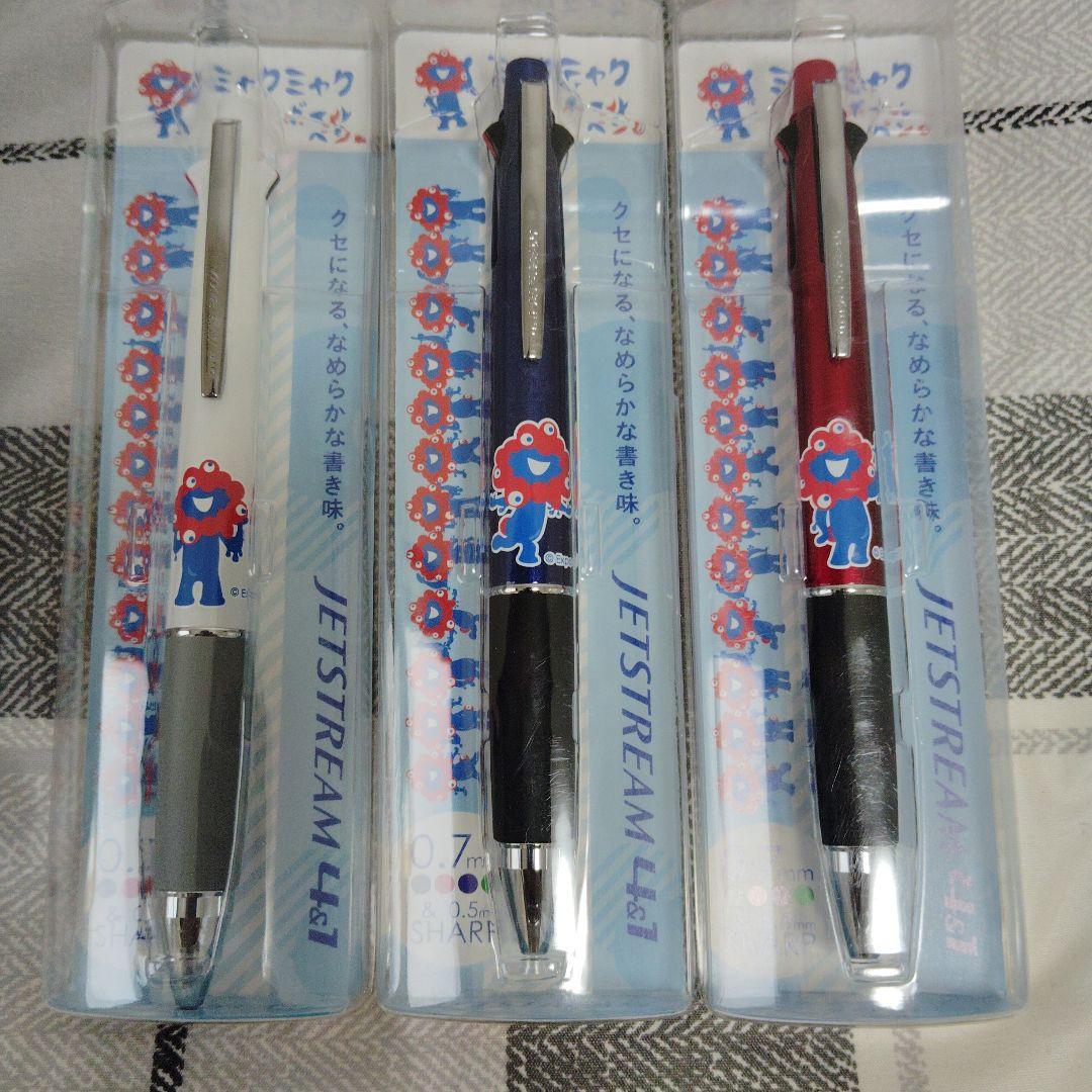 ミャクミャク　JETSTREAM 4&1 ボールペン 3本セット