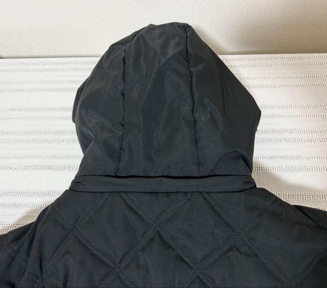 ⭐︎最終お値下げ⭐︎【美品】gol. 中綿ジャケット・ロングパンツ　上下セット　黒Ｍ