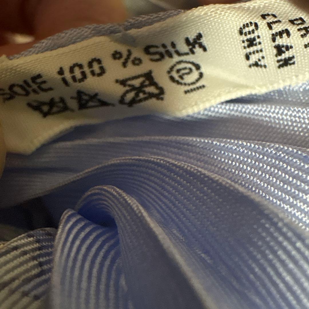 【新品】HERMES　プリーツスカーフ　箱付き