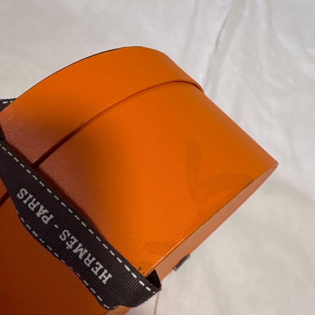 【新品】HERMES　プリーツスカーフ　箱付き