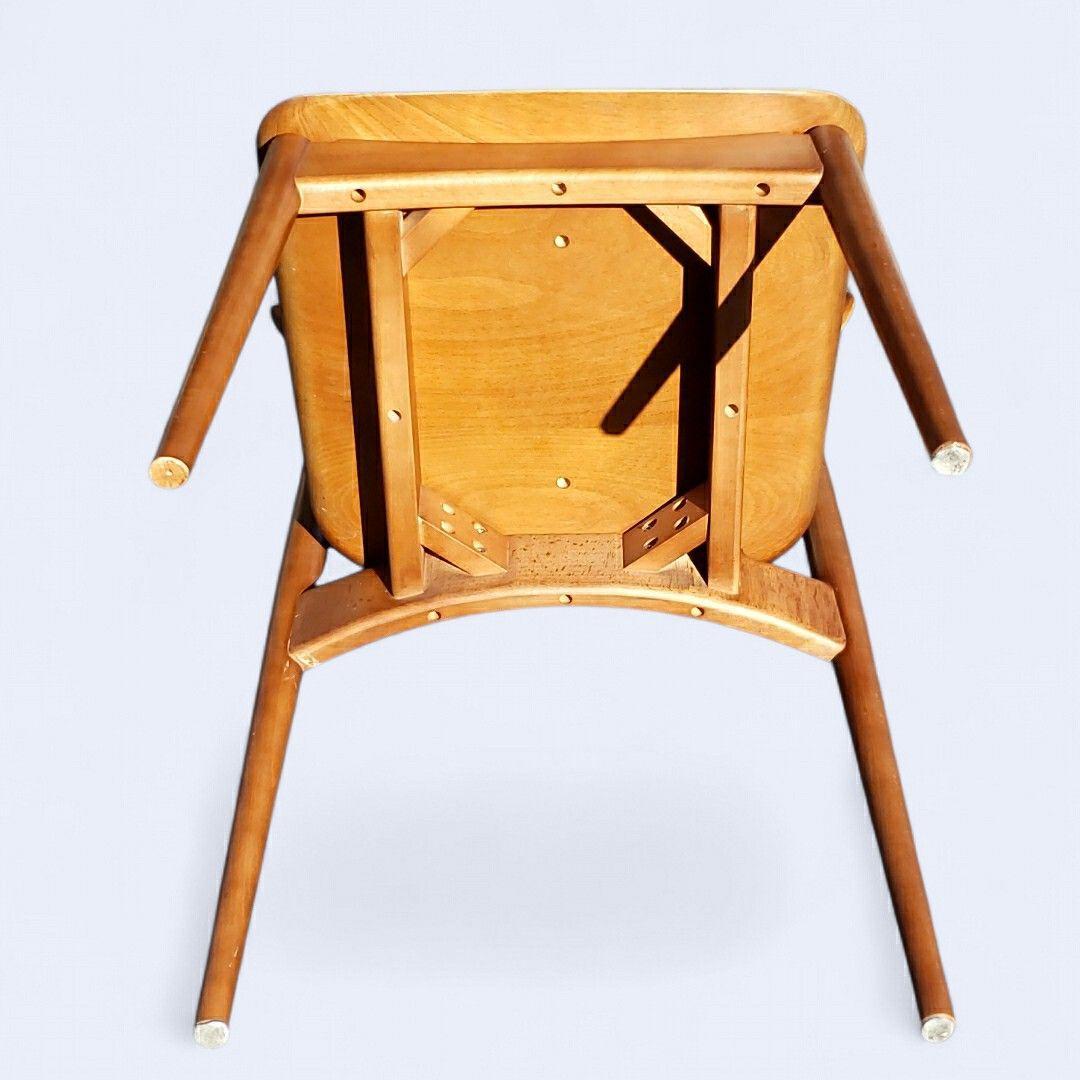 純正クッション付 HIDA SEOTO ダイニングチェア KD201B ④