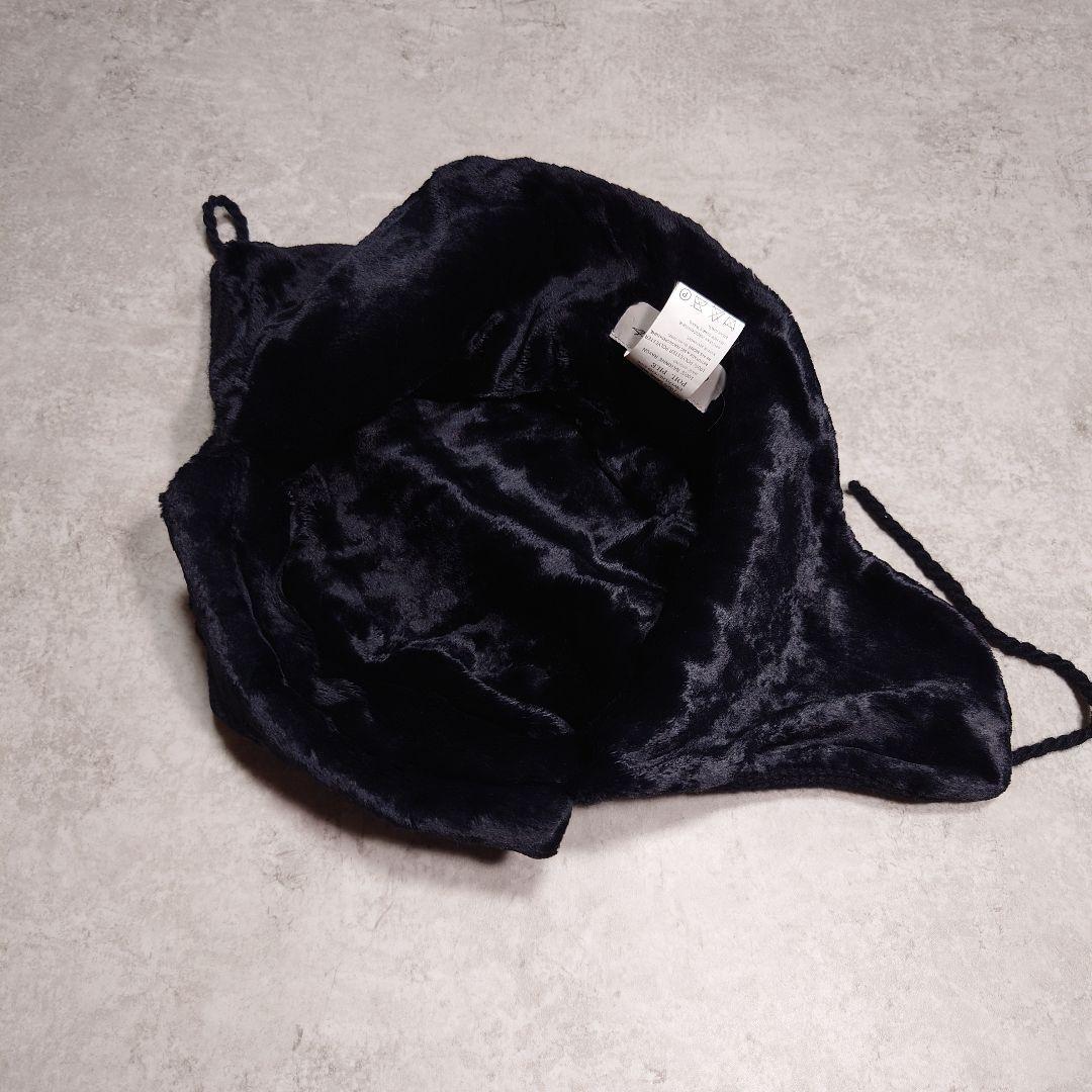 YOHJI YAMAMOTO ヨウジヤマモト ニットフライトキャップ