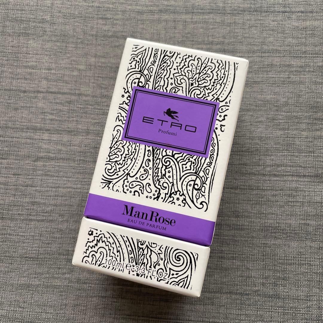 ETRO エトロ　箱付　美品　ManRose オードパルファム 香水　数回使用