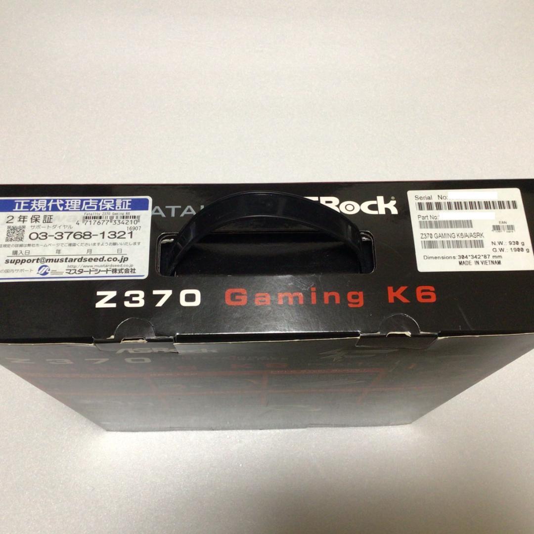 ASRock Fatal1ty Z370 Gaming K6 マザーボード