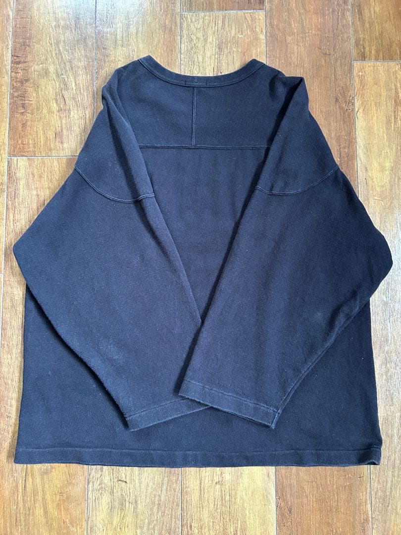 COMOLI フットボールＴシャツ X01-05005 23ss サイズ1