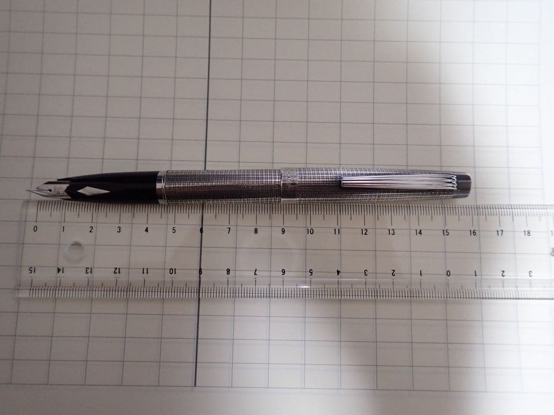 プラチナ万年筆｜プラチナ・プラチナ｜1stモデル｜F（細字｜スターリングシルバー